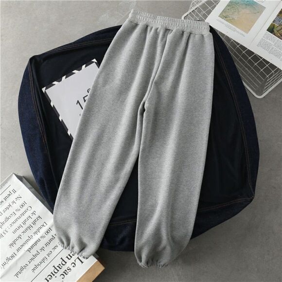 Women's Gray Sweatpants  - Picture 2 of 12